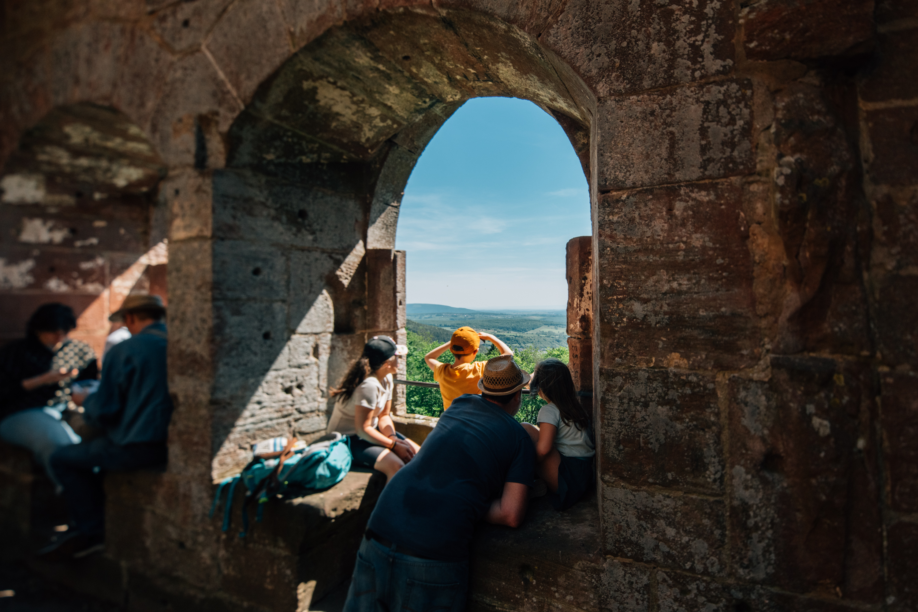 découverte des châteaux d'Alsace en famille