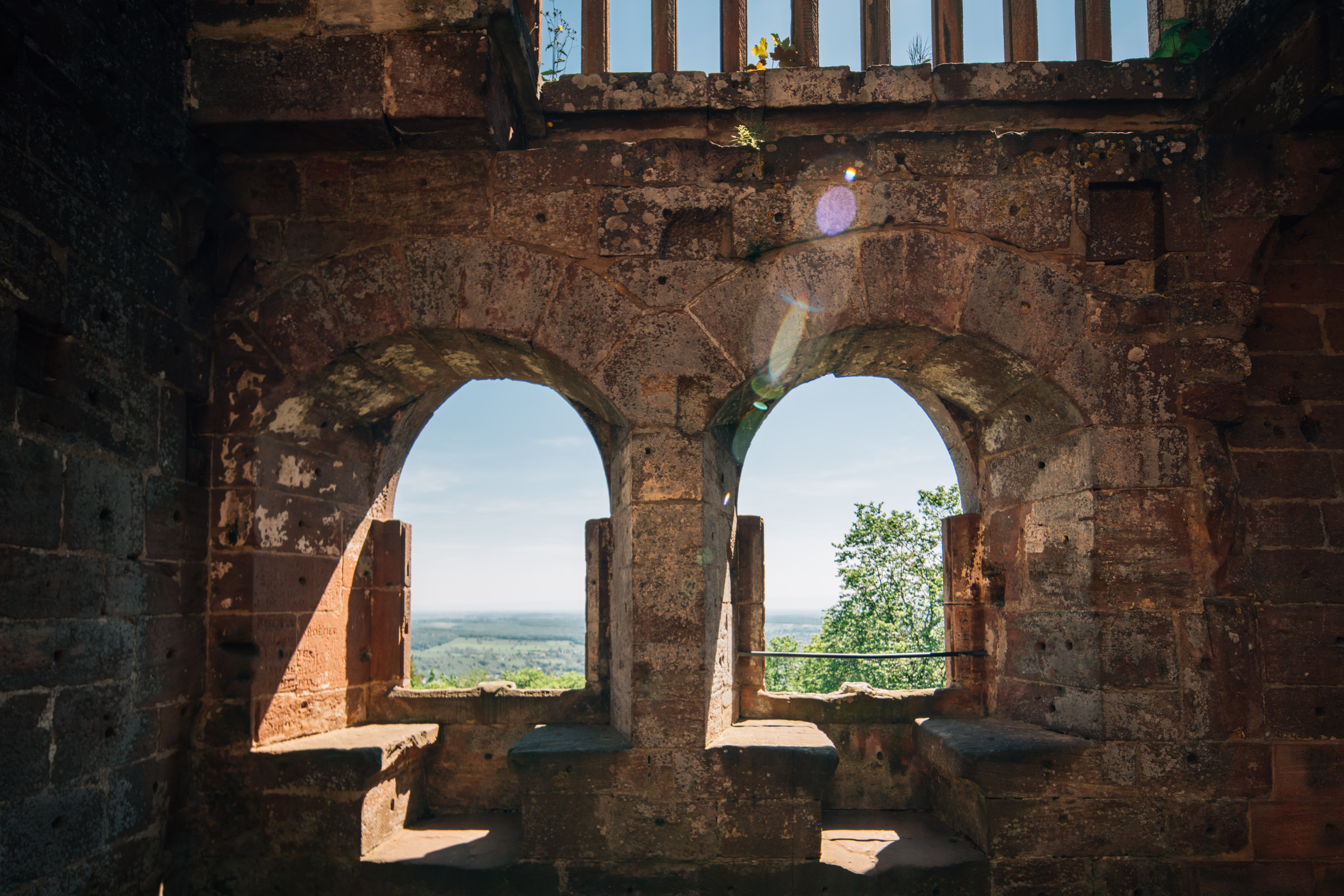 randonnée au château du Lichtenberg
