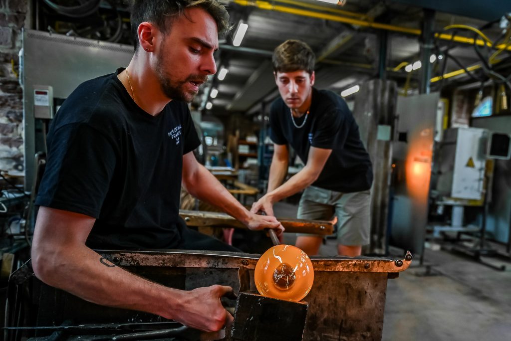 L'atelier du Centre International d'Art Verrier © Communauté de Communes du Pays de Bitche