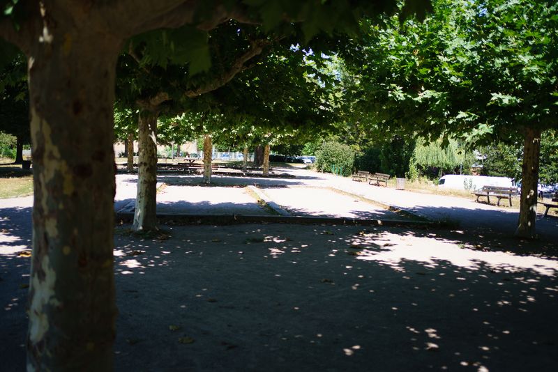 Endroits frais à Strasbourg parc de la citadelle