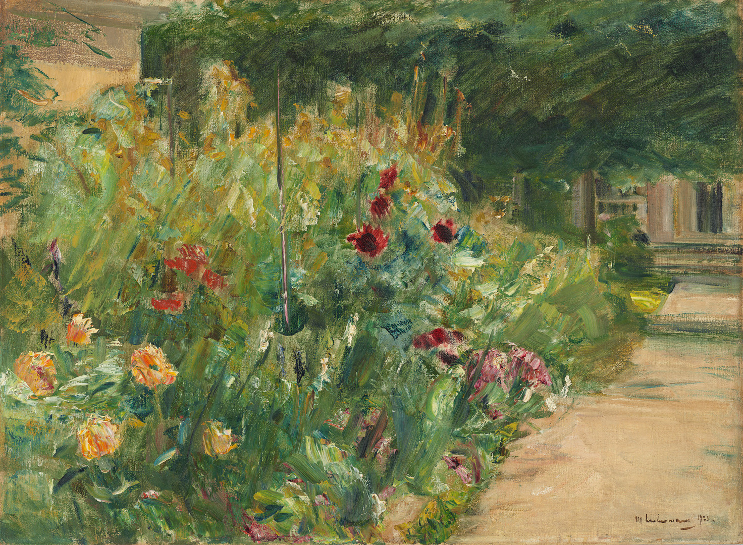 Oeuvre florale de Max Liebermann