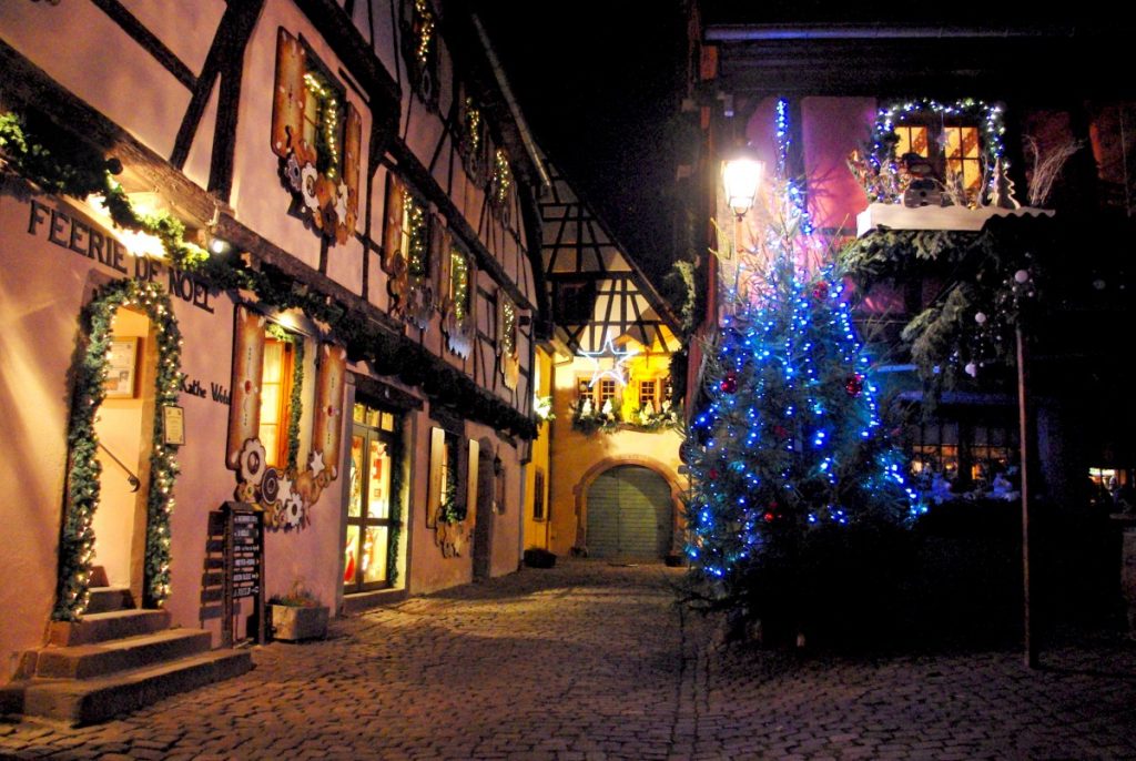 Illuminations de Noël en Alsace