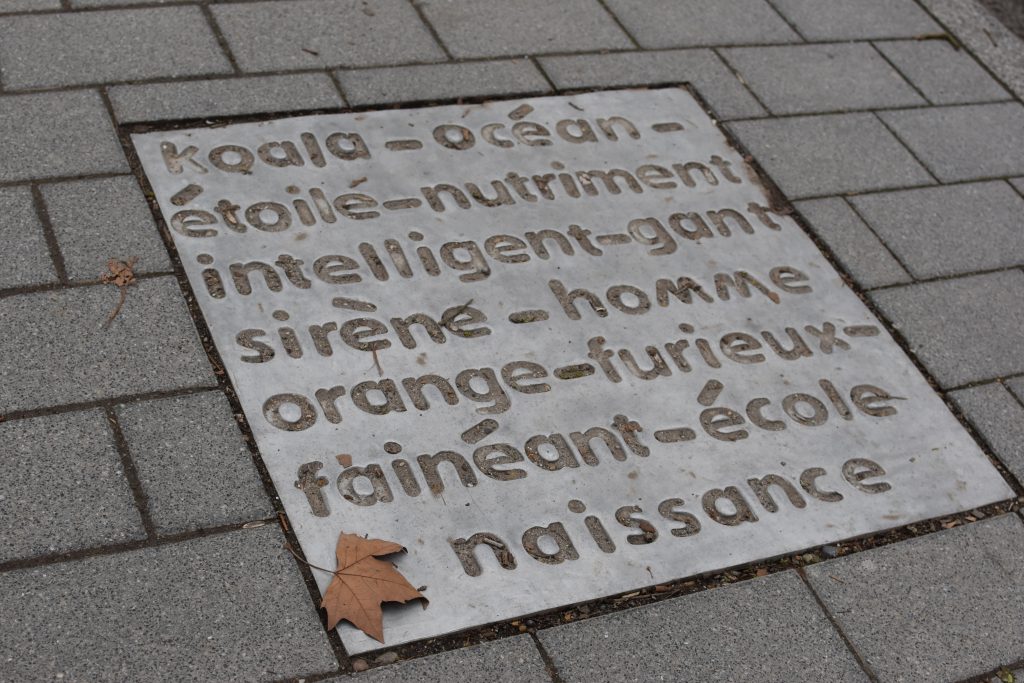 Notre sol est poétique strasbourg